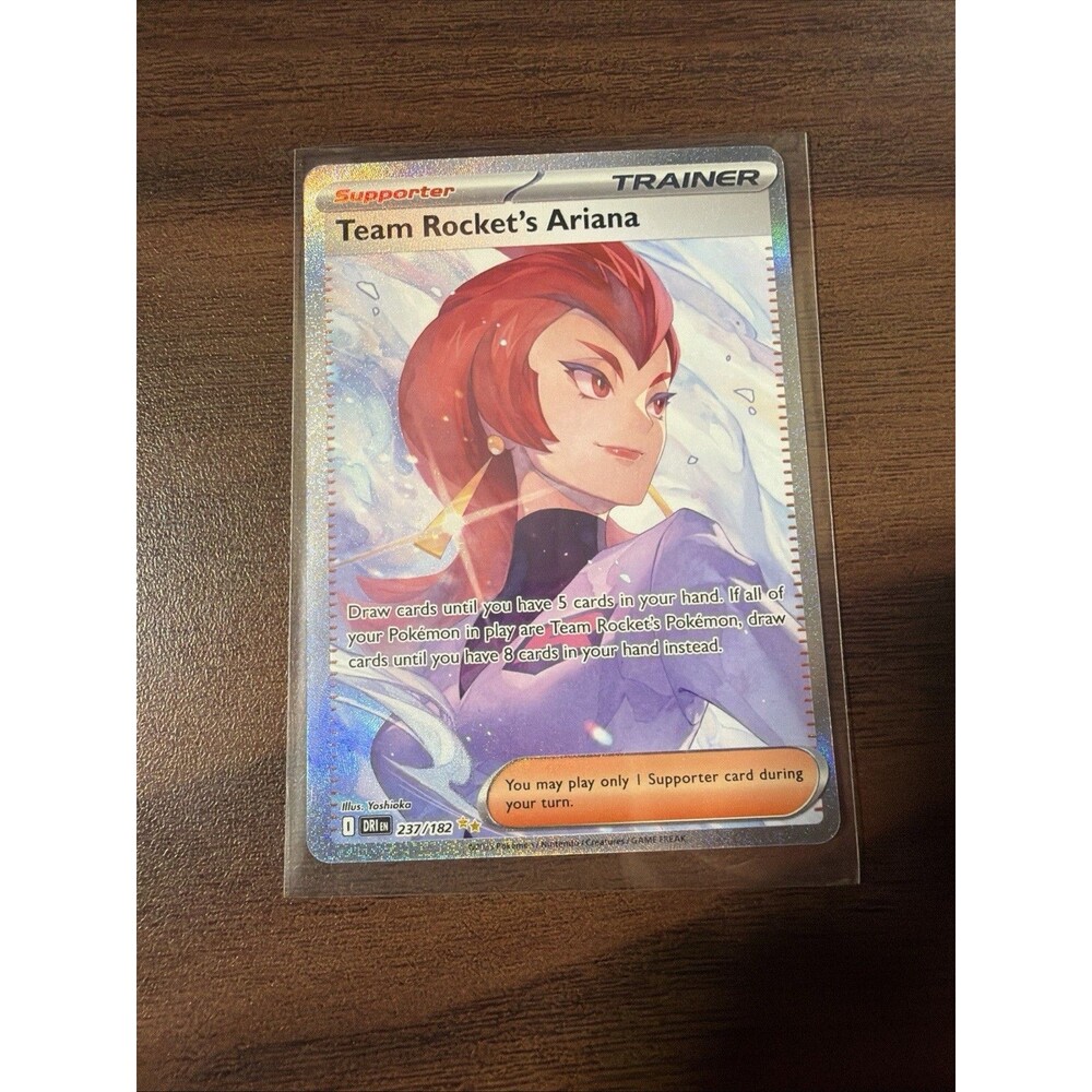 Team Rocket's Ariana 237/182 Sv10: Destined Rivals Full Art Holo